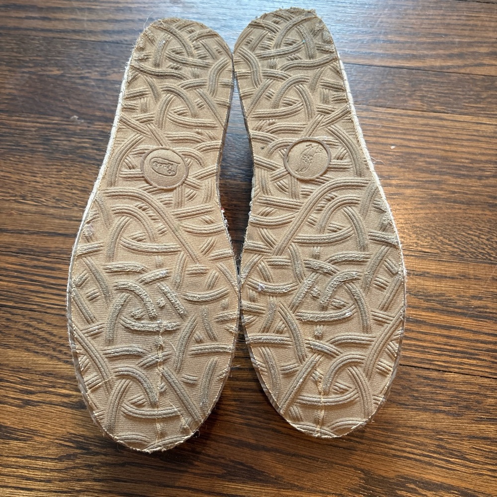 Sakroots Multicolor Canvas Slip-On Espadrilles with Red Trim - Picture 6 of 6
